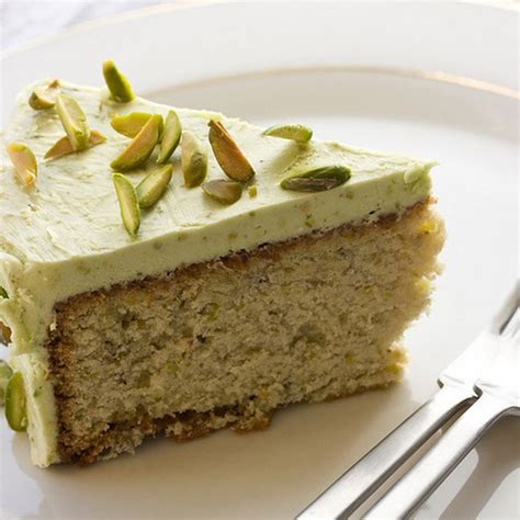 Traditional and delicious cake with Sicilian Pistachios in a tin By .